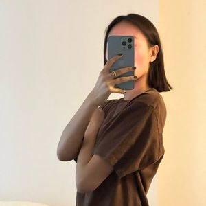 Brandy Melville - Brown T-shirt